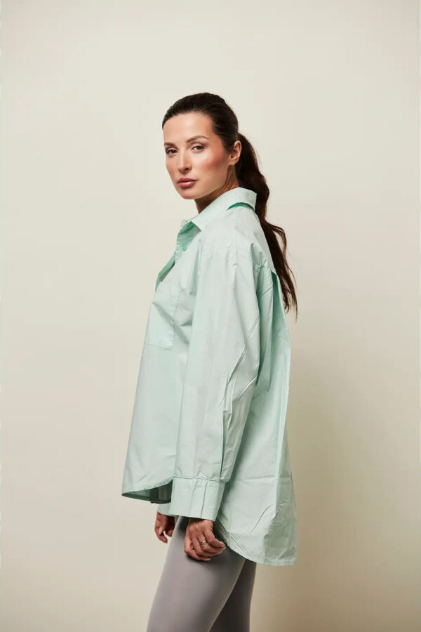 BOYFRIEND SHORT SHIRT MINT