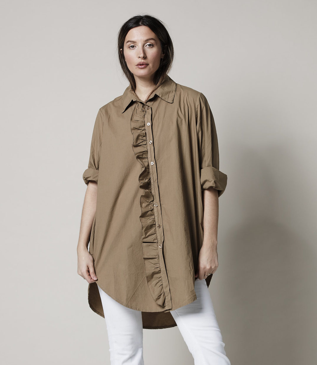 GIRLFRIEND LONG SHIRT - 40 COLORS - Image 23