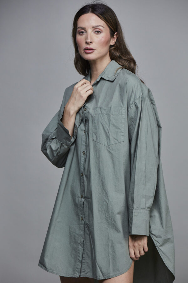 BOYFRIEND LONG SHIRT ARMY