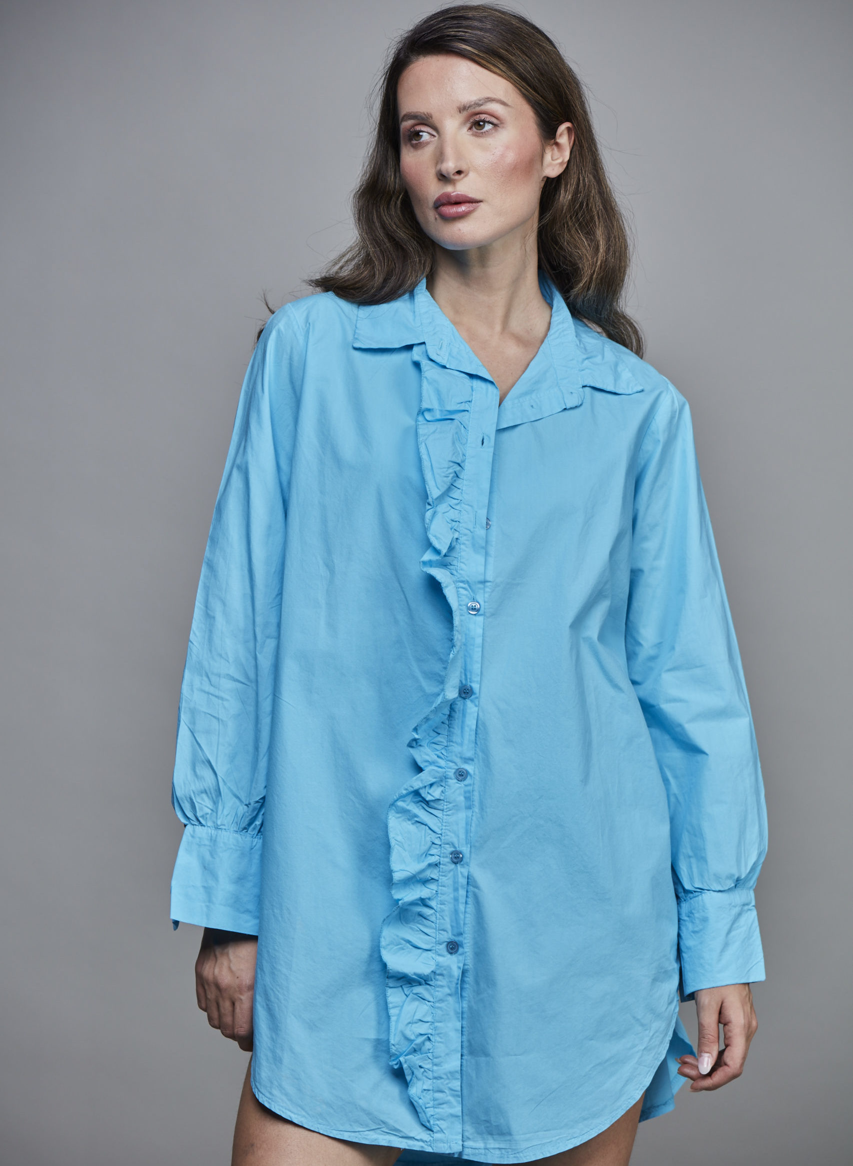 GIRLFRIEND LONG SHIRT - 40 COLORS - Image 25