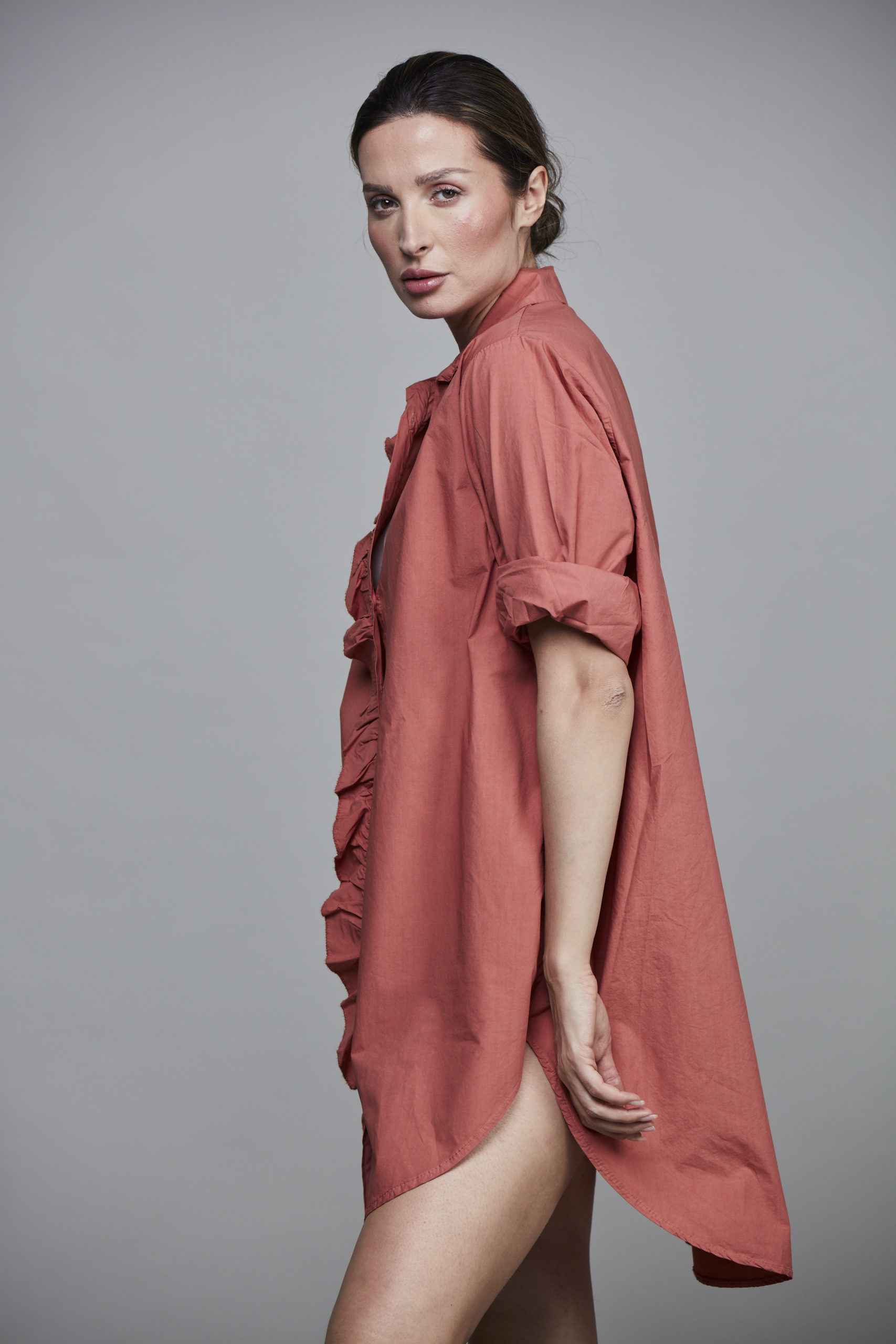 GIRLFRIEND LONG SHIRT - PEPAROSA - Image 3