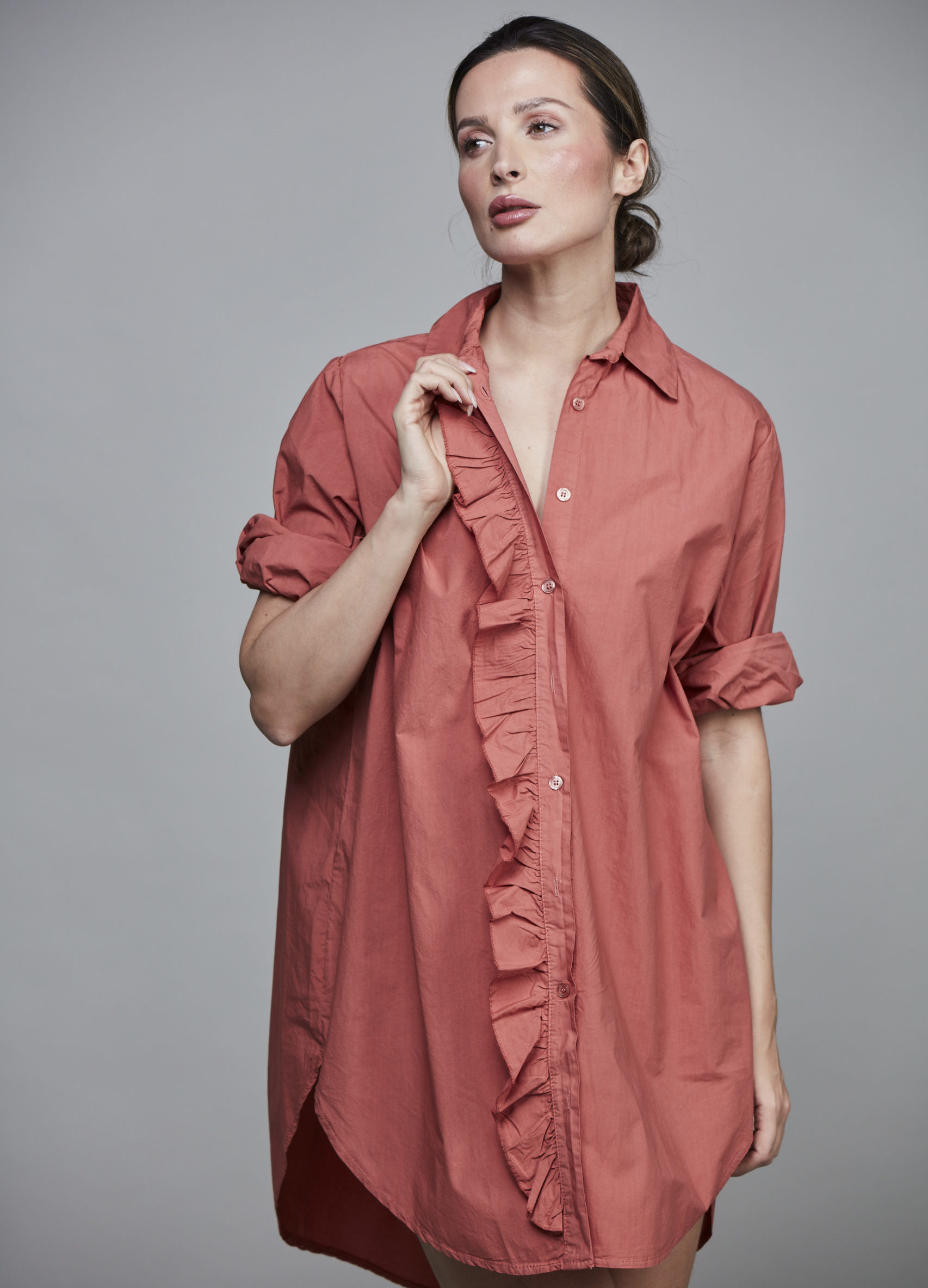 GIRLFRIEND LONG SHIRT - 40 COLORS - Image 21