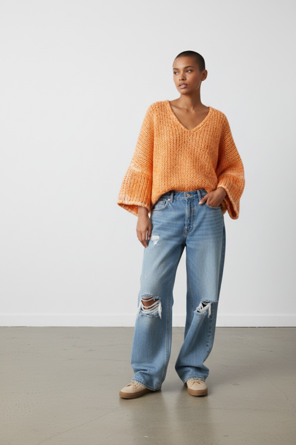 BOLOGNA KNIT ORANGE